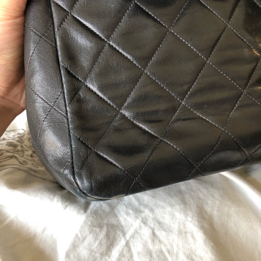 Authentic Vintage Chanel Jumbo XL flap bag - Picture 5 of 8